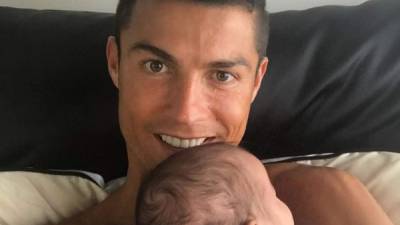 Ronaldo y Georgina esperan a su primer hijo juntos en noviembre.Foto Instagram Cristiano Ronaldo.