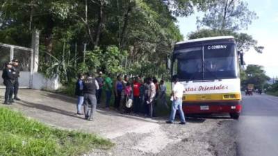 El operativo fue puesto en Chiquimula y Jutiapa. (Foto Prensa Libre: PNC)
