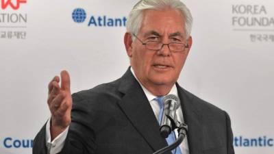El secretario de Estado de USA, Rex Tillerson. Foto: AFP