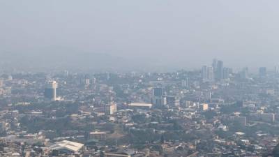 Una vista panorámica de Tegucigalpa este lunes 1 de abril de 2019.