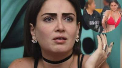 La celebrity mexicana e hija del cantante Alex Lora fue arrestada acusada de alterar el orden público, pero ella insiste en que la policía la detuvo solo para robarle.