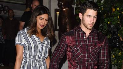Priyanka Chopra y Nick Jonas. Foto Showbiz.