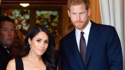 Meghan Markle y el príncipe Harry.