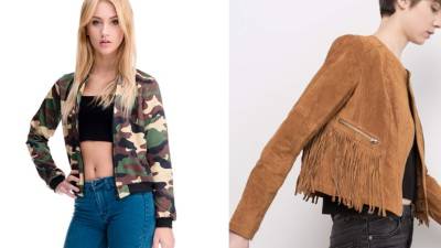 Los flecos llegaron para quedarse. Los diseños tipo bolero se están popularizando. Si deseas, úsala con pantalón.