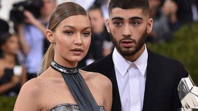 Gigi Hadid y Zyan Malik anunciaron su ruptura en marzo de 2018.// Foto archivo AFP.