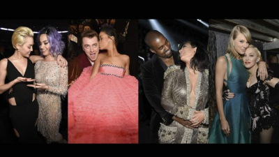 Miley Cyrus, Katy Perry, Sam Smith, Kanye West, Kim Kardashian, Taylor Swift y Madonna.