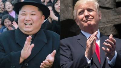 El líder norcoreano, Kim Jong-un y el presidente de Estados Unidos, Donald Trump. AFP/Archivo