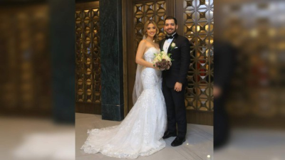 Regocijo. Los jóvenes, Lilian Pineda y Bechir Bendeck,unieron sus vidas en sagrado matrimonio con una sobria recepción en el CLub Social Hondureño Árabe. Los enamorados ya se encuentran festejando su luna de miel en un crucero por las cálidas costas de las Bahamas.