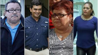 Óscar Kilgore, Arnaldo Urbina, Ada Muñoz y Wendy Vanessa Caballero.