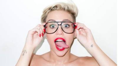 La cantante Miley Cyrus.