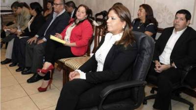 Lena Gutiérrez, vicepresidenta del Congreso Nacional.