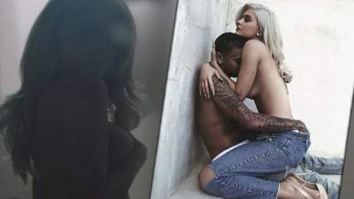 Escenas del video erótico de Kylie Jenner con su novio Tyga.