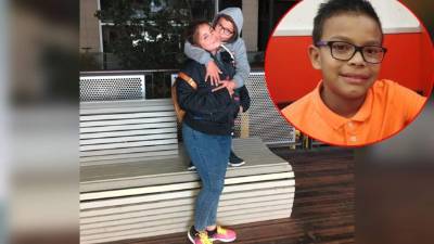 Dunia Chinchilla compartió estas fotografías disfrutando de momentos amenos con su hijo en España.