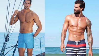 En las nuevas colecciones para caballeros se aprecia como las bermudas han perdido algunos centímetros de largo.