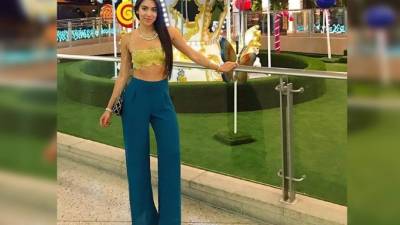 La modelo hondureña Helena Lagos, de 22 años de edad, murió el pasado martes por la noche al estrellarse el helicóptero en el que viajaba junto a su pareja, James Pedroza, dueño de la aeronave.