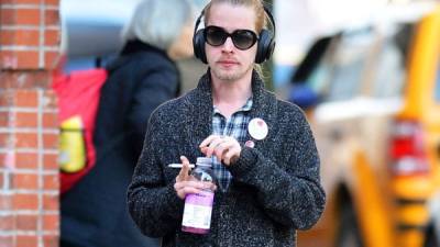 El actor Macaulay Culkin.