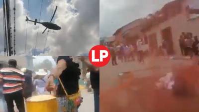 Según trascendió, la aeronave que provocó el percance pertenece a la Policía Nacional, sin embargo, hasta el momento esta versión no ha sido confirmada por la institución.