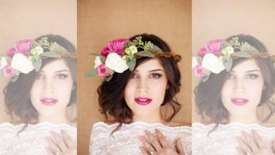 Impacta en la boda, graduación u otro evento familiar con un tocado floral, existe un diseño apropiado para todo tipo de ocasión.