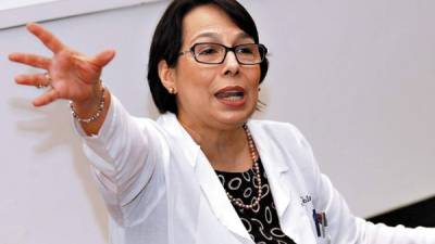 Elsa Palou, directiva del hospital Escuela.