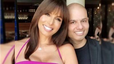 Nelson Ruiz Pérez murió a su 45 años. En foto con la presentadora de Univision Rashel Diaz.