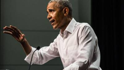 El expresidente de Estados Unidos Barack Obama apoya la campaña demócrata.