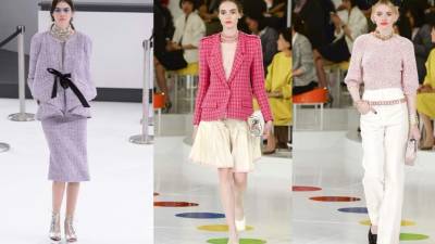 Hoy en Amiga te damos un vistazo de las nuevas tendencias que han revolucionado el look ejecutivo o de oficina. Chanel, por ejemplo, le apuesta a las chaquetas con cuadros ingleses, a pantalones básicos,y un suéter estilo 70.