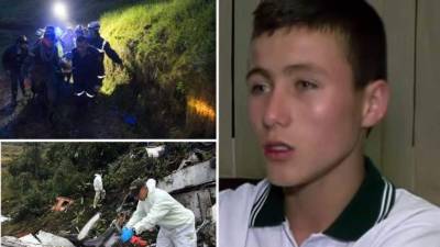 Johan Alex Ramírez ayudó a las autoridades de rescate a llegar al lugar del accidente rápidamente.