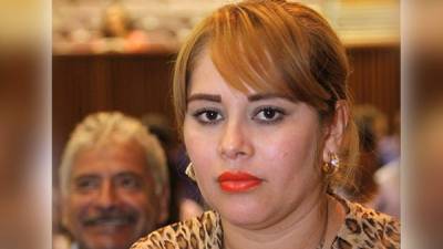 La exdiputada mexicana Lucero Guadalupe Sánchez López, conocida como 'Chapodiputada'. EFE/Archivo