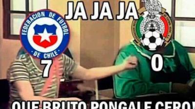 Las burlas a México no paran tras ser humillado en la Copa América Centenario por Chile, que le endosó un escandaloso 7-0. Estos son los memes que han llegado el día después de la paliza histórica.