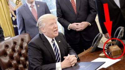 El presidente de EUA, Donald Trump es fiel a su gaseosa.