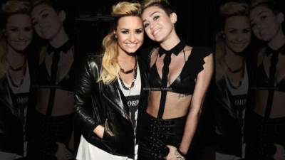 Miley Cyrus y Demi Lovato mantenían una relación de amistad desde la adolescencia.