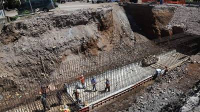 La construcción de la caja puente podría estar terminada en un mes.