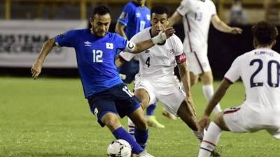 Marvin Monterroza es el capitán de la Selección de El Salvador. Foto Yoseph Amaya