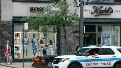 Una patrulla de la Policía de Chicago, en el Estado de Illinois.