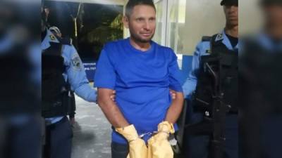 Santos Roberto Rivera fue detenido por la Policía Nacional.