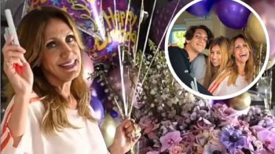 La presentadora de 'El Gordo y La Flaca' festejó su 53 cumpleaños confinada en su casa en Miami, debido la crisis santiaria generada por el coronavirus en EEUU.