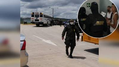 El traslado de los privados de libertad se desarrolló desde horas tempranas de este miércoles.