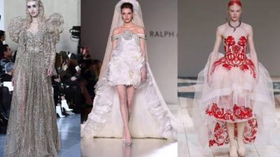 Elie Saab, Ralph&Russo y Alexander McQueen.