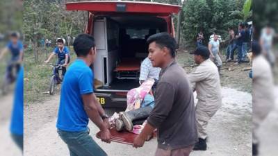 Reynaldo Vásquez Núñez fue llevado con heridas de gravedad al hospital Mario Rivas de San Pedro Sula.