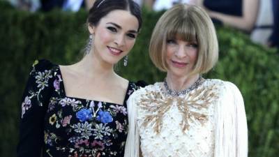 Bee Shaffer y Anna Wintour.