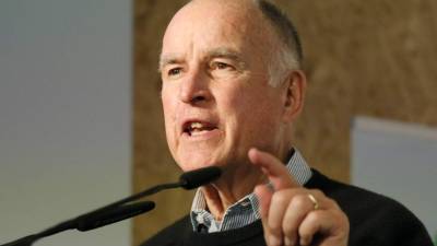 El gobernador de California, Jerry Brown. EFE/Archivo