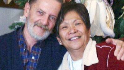 Lawrence John Ripple y su esposa. Foto: redes