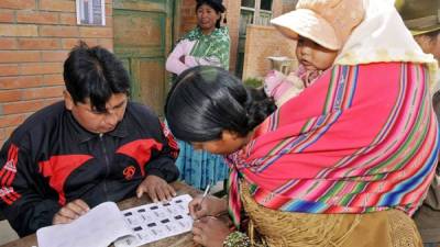 Los comicios regionales se celebrarán en Bolivia el próximo 29 de marzo.