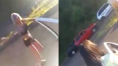 El curioso terminó haciendo un caos.