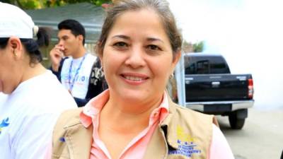 La gobernadora Wiladina Chiang participa en el operativo contra el zika en San Pedro Sula y conversó con La Prensa sobre su trabajo al frente de esa oficina. Foto: Franklyn Muñoz