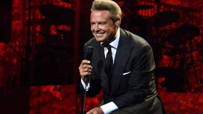 El cantante Luis Miguel.
