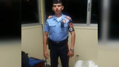 El subinspector de Policía, Douglas Armando Muñoz.