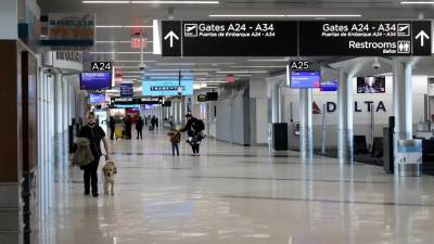 El Aeropuerto Internacional de Atlanta donde ocurrió el incidente.
