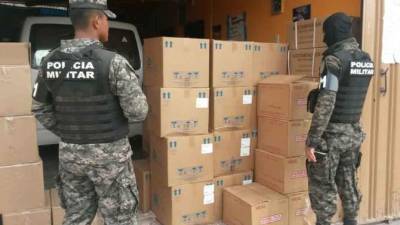 Elementos de Fusina aseguró los medicamentos.