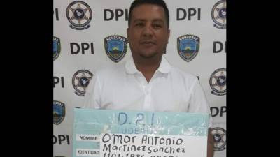 Omar Antonio Martínez Sánchez (32).